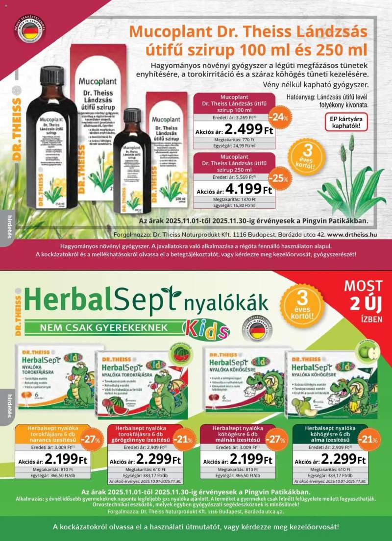 Pingvin Patika Pingvin Magazin 18 oldal