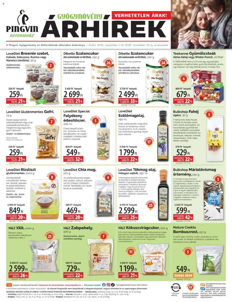 Pingvin Patika Pingvin Reformház Árhírek 1 oldal