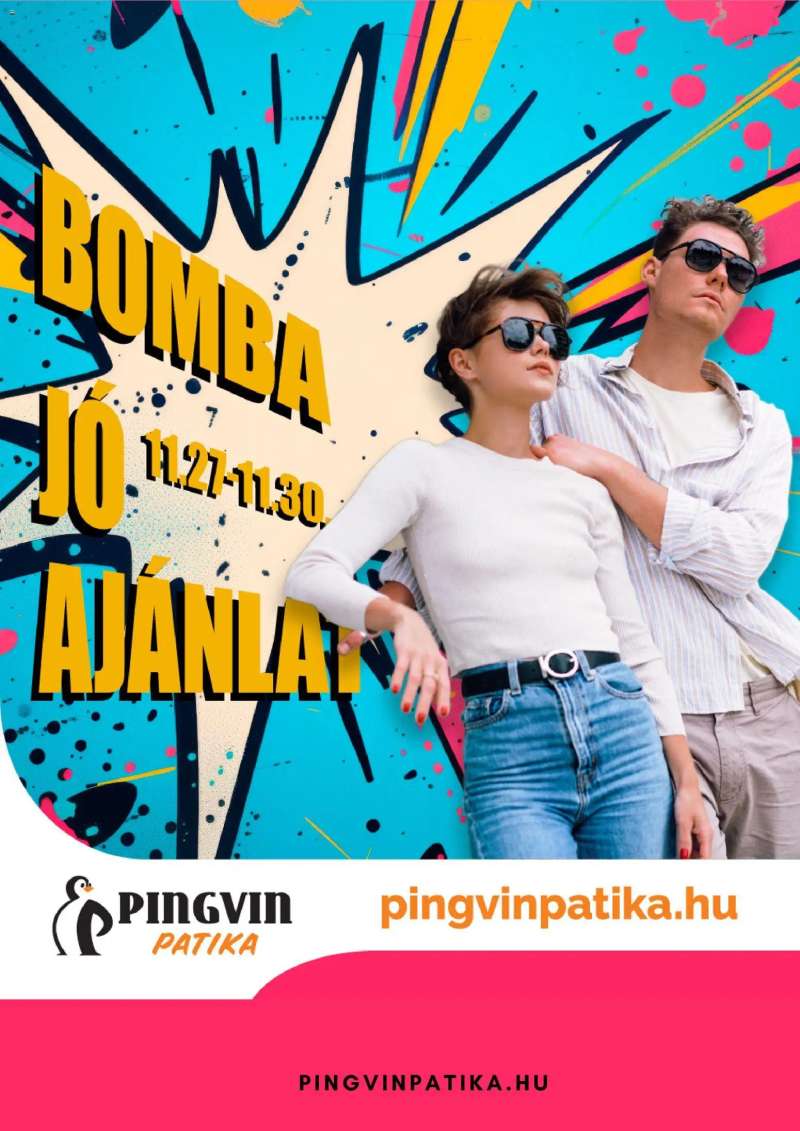 Pingvin Patika Bomba jó ajánlat 1 oldal