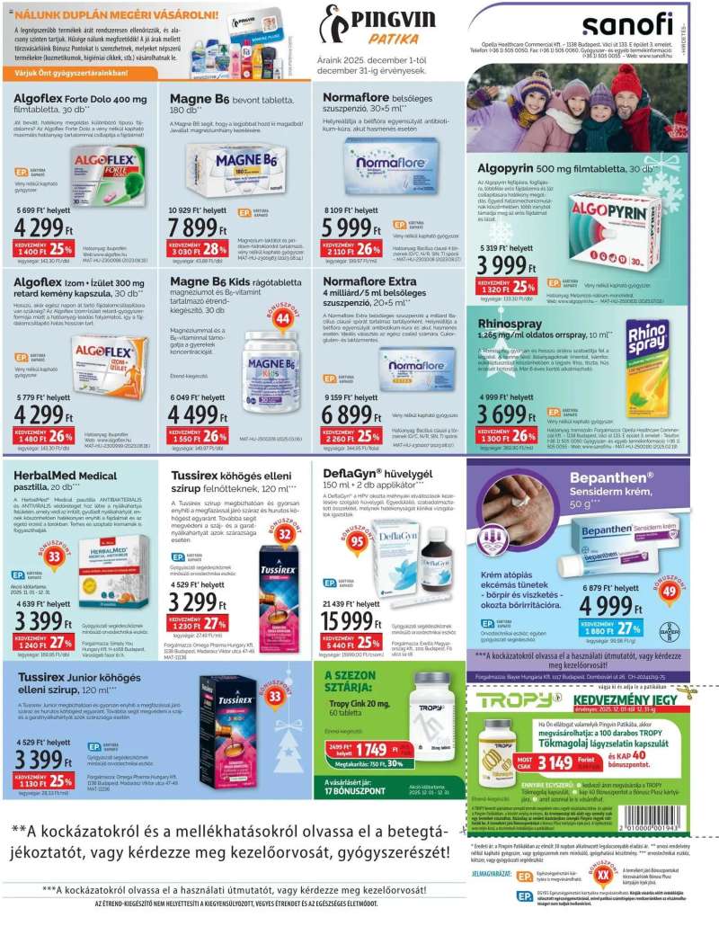 Pingvin Patika Pingvin Árhírek Extra 3 oldal