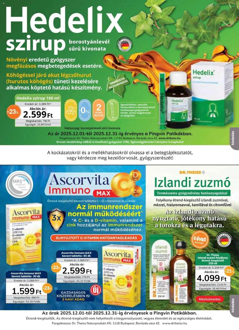 Pingvin Patika Pingvin Magazin 5 oldal