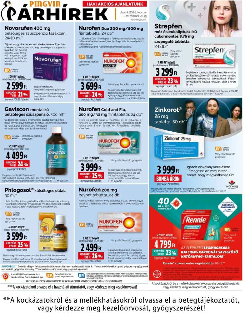 Pingvin Patika Pingvin Magazin 18 oldal