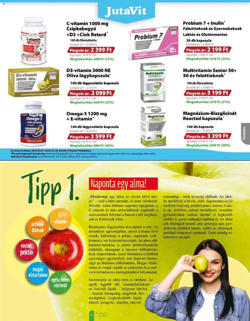 Pingvin Patika Pingvin Magazin 3 oldal