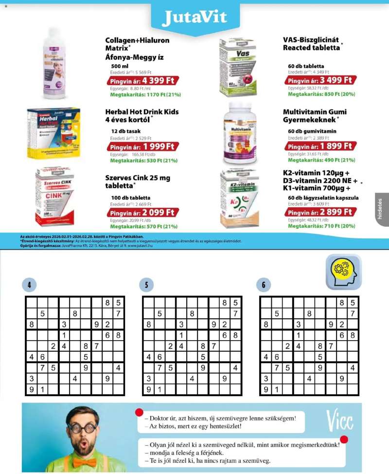 Pingvin Patika Pingvin Magazin 5 oldal