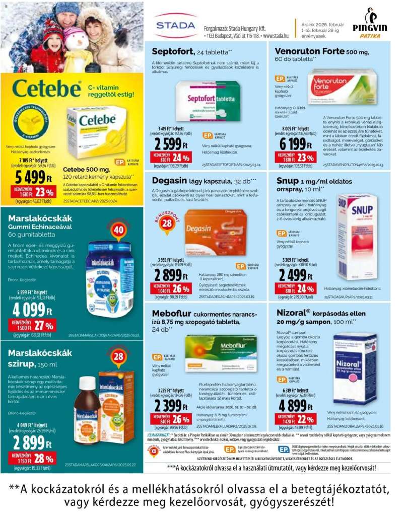 Pingvin Patika Pingvin Magazin 6 oldal