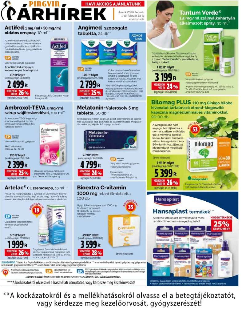 Pingvin Patika Pingvin Magazin 7 oldal