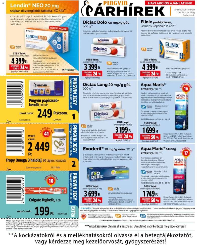 Pingvin Patika Pingvin Magazin 8 oldal