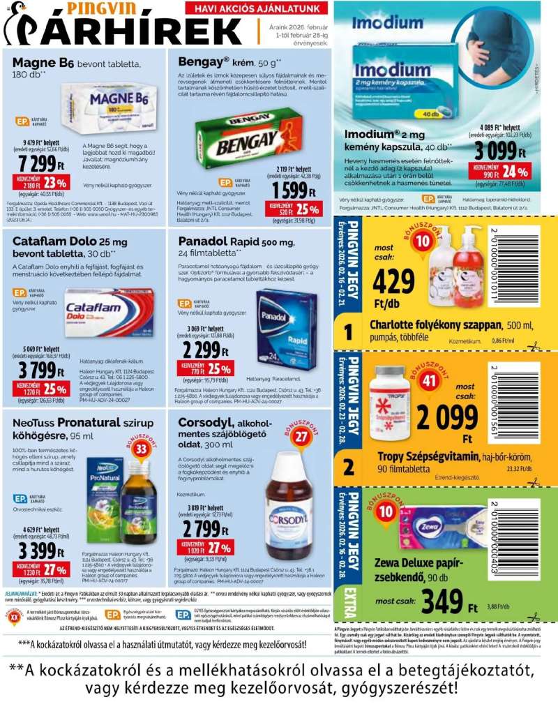 Pingvin Patika Pingvin Magazin 9 oldal