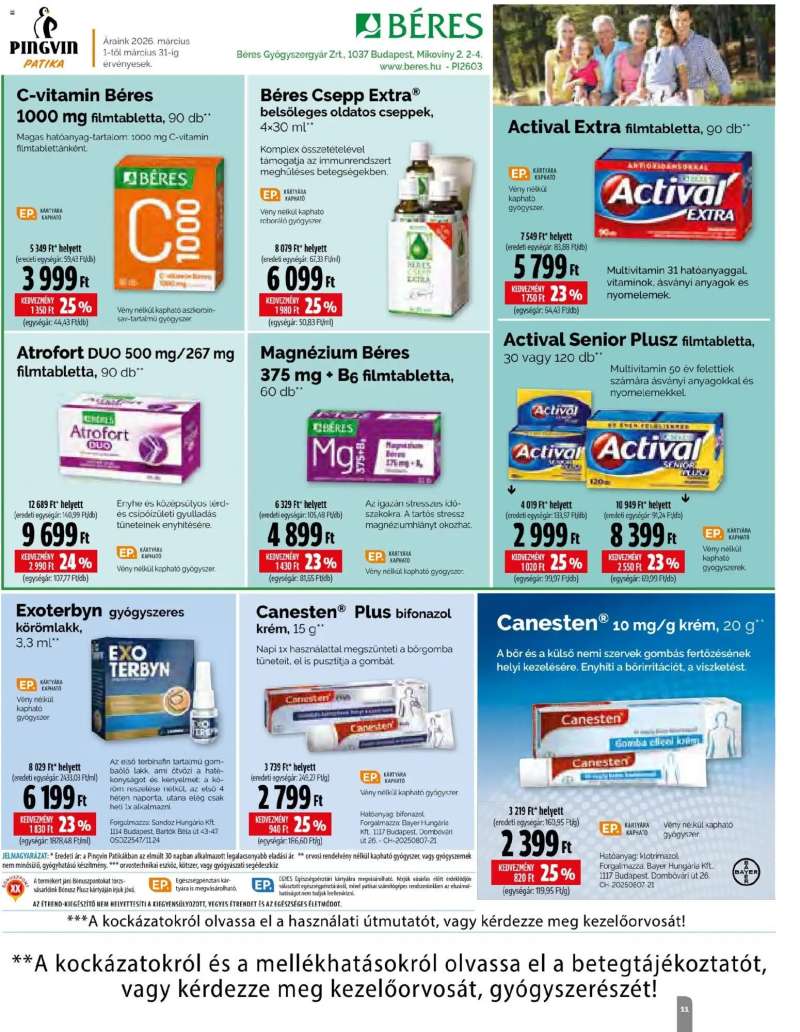 Pingvin Patika Pingvin Patika Magazin 11 oldal