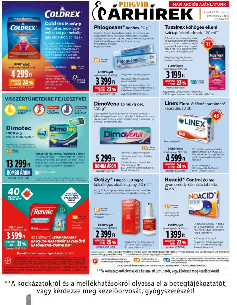 Pingvin Patika Pingvin Patika Magazin 12 oldal