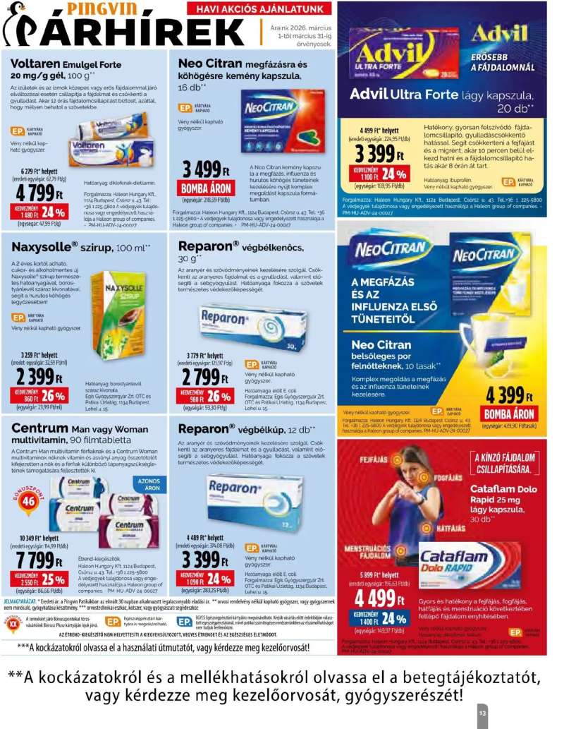 Pingvin Patika Pingvin Patika Magazin 13 oldal