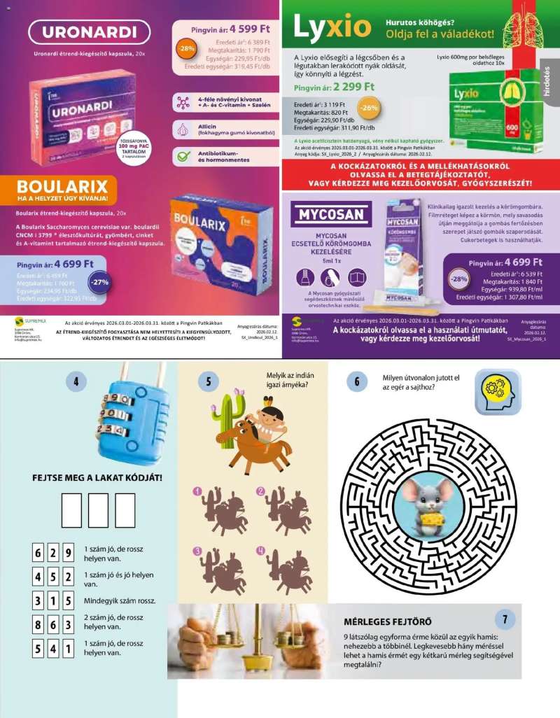 Pingvin Patika Pingvin Patika Magazin 21 oldal