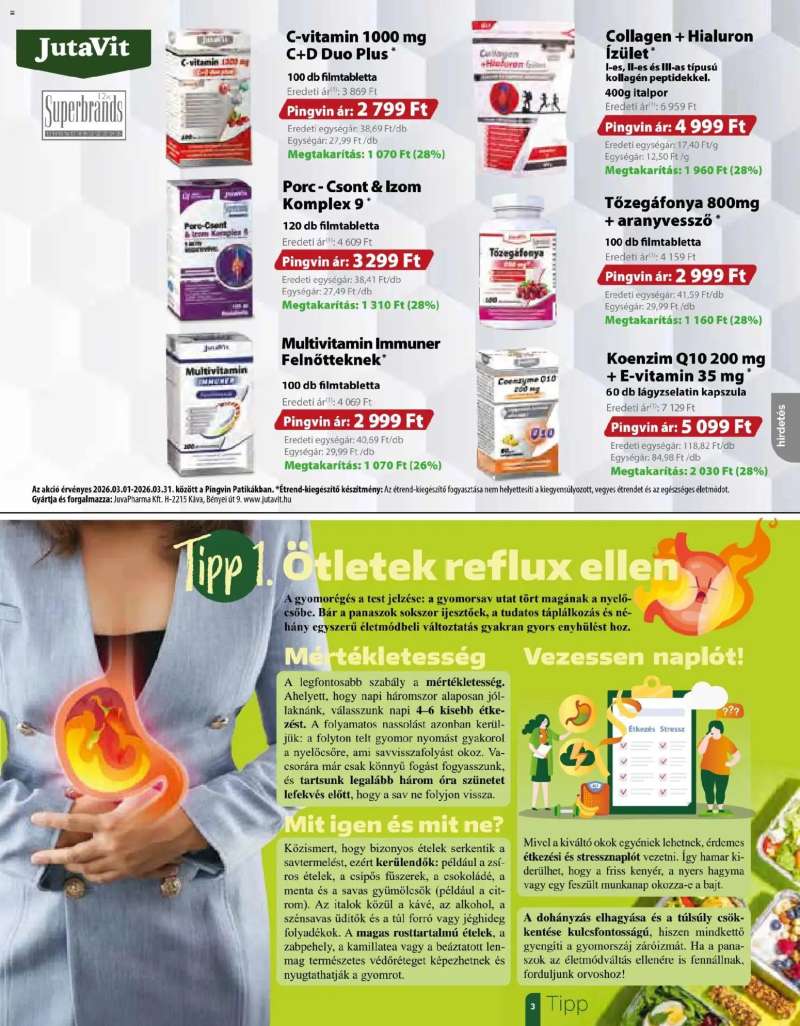 Pingvin Patika Pingvin Patika Magazin 3 oldal