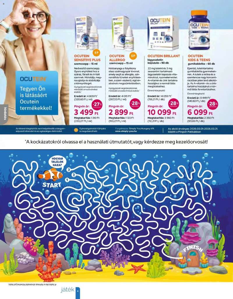 Pingvin Patika Pingvin Patika Magazin 4 oldal