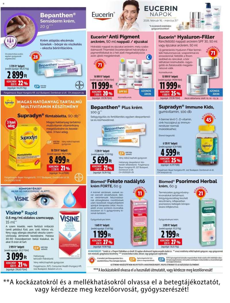 Pingvin Patika Pingvin Patika Pingvin Árhírek Extra 12 oldal