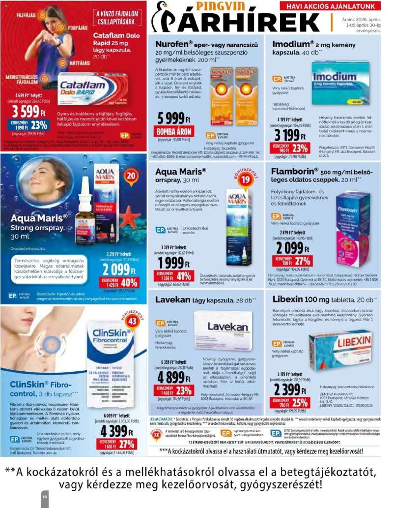 Pingvin Patika Pingvin Patika Magazin 10 oldal
