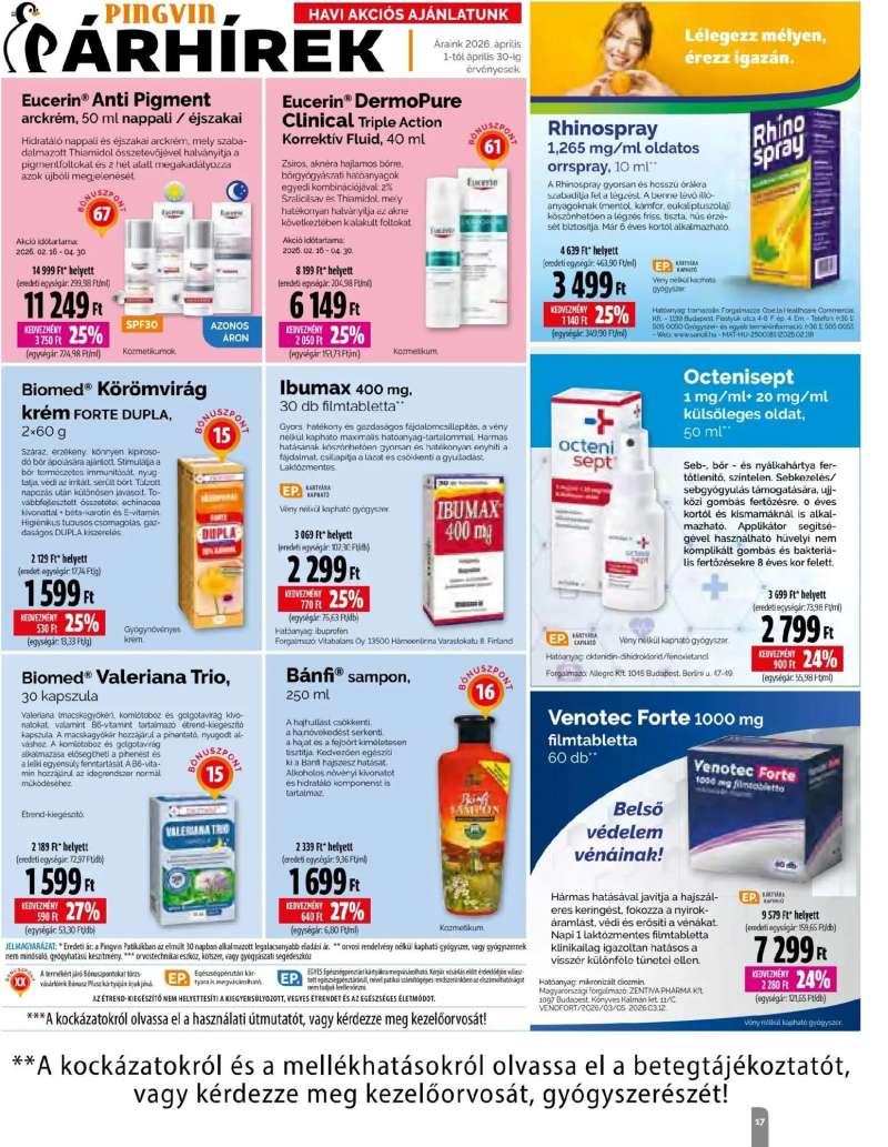 Pingvin Patika Pingvin Patika Magazin 17 oldal