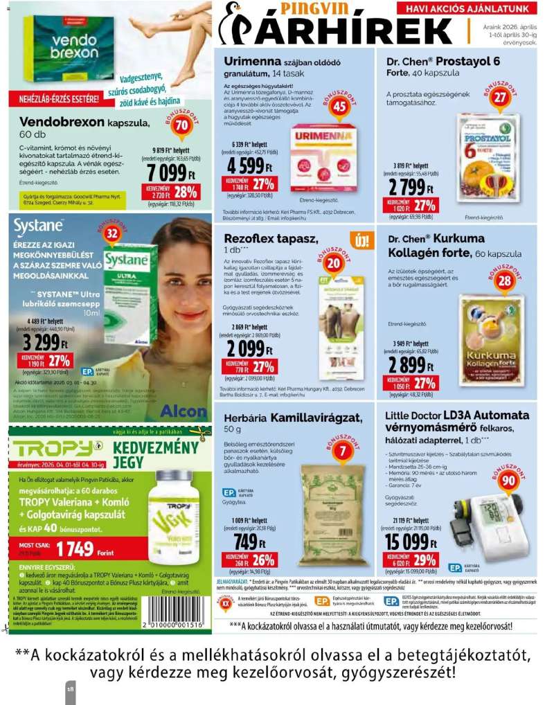 Pingvin Patika Pingvin Patika Magazin 18 oldal