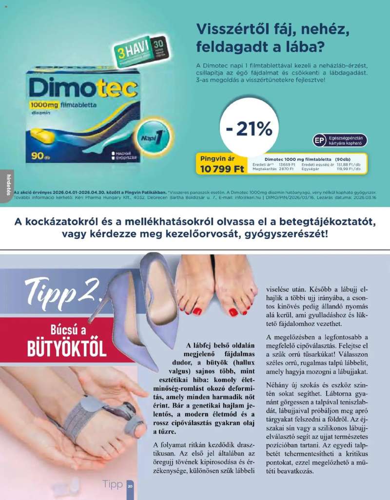 Pingvin Patika Pingvin Patika Magazin 20 oldal