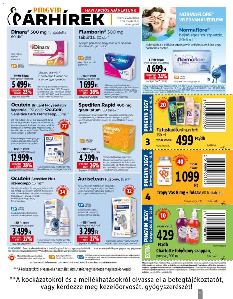 Pingvin Patika Pingvin Patika Magazin 11 oldal