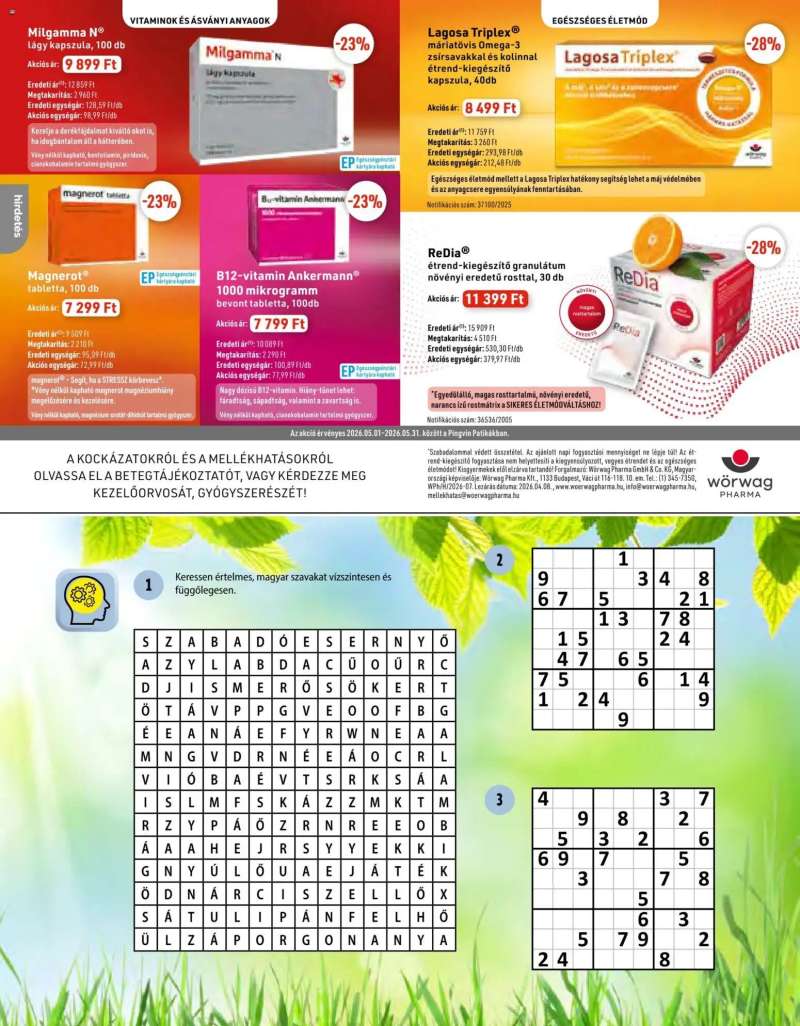 Pingvin Patika Pingvin Patika Magazin 4 oldal
