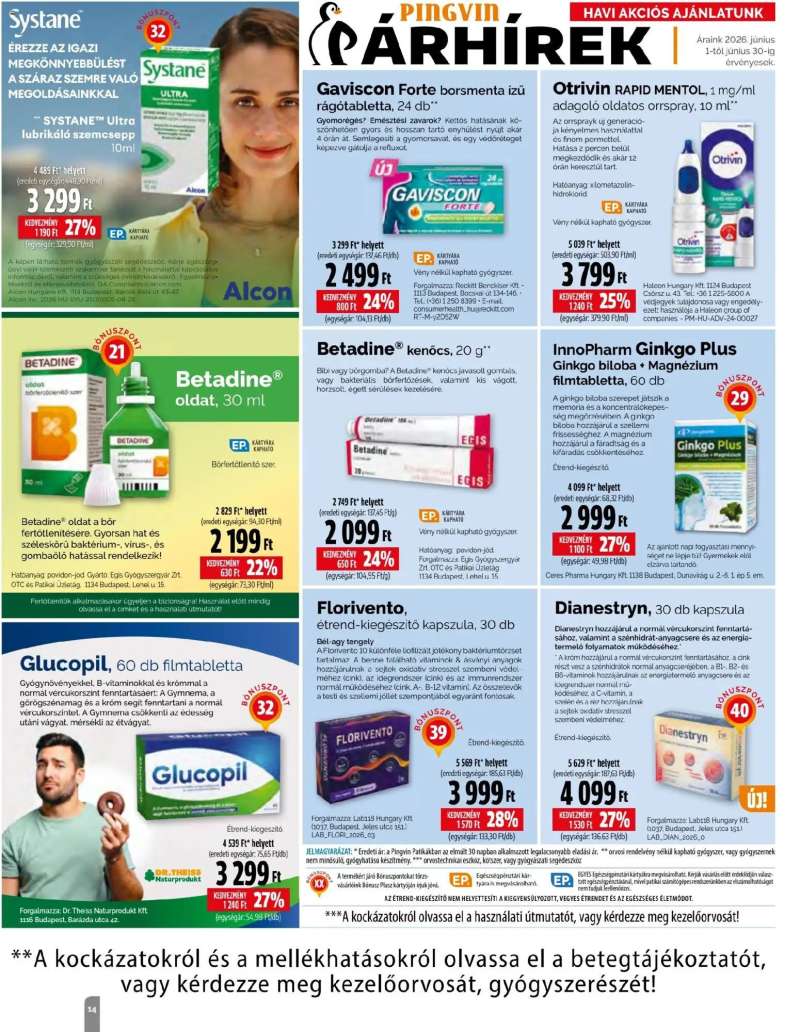 Pingvin Patika Pingvin Patika Magazin 14 oldal