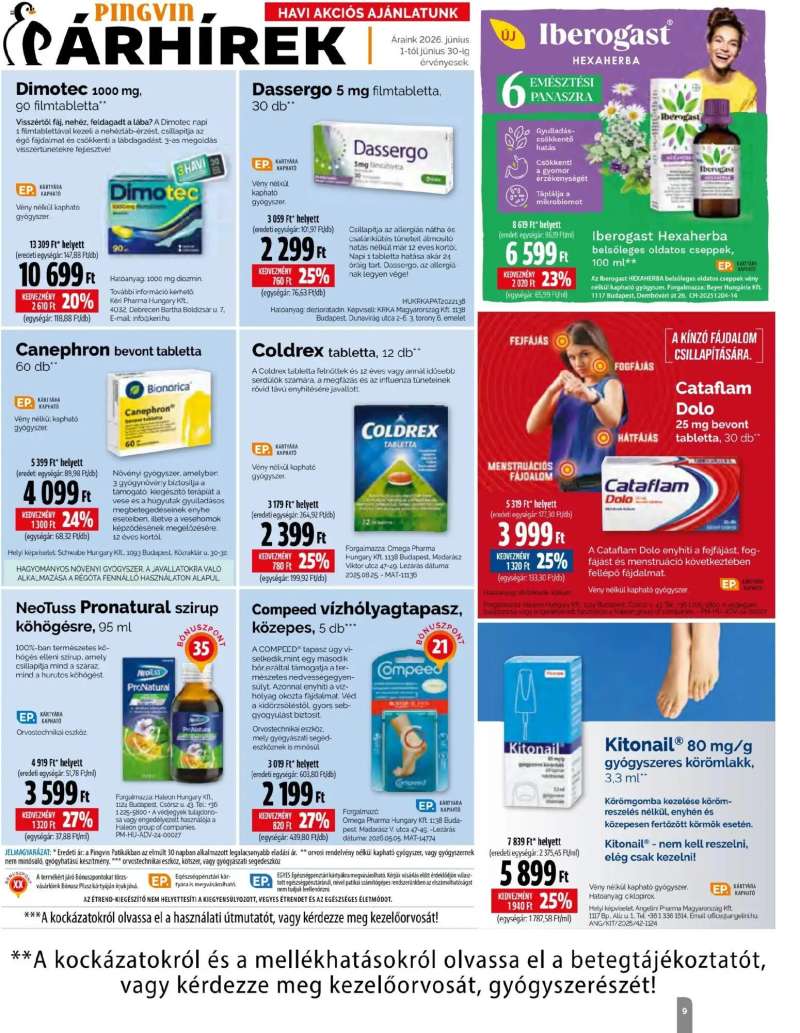 Pingvin Patika Pingvin Patika Magazin 9 oldal