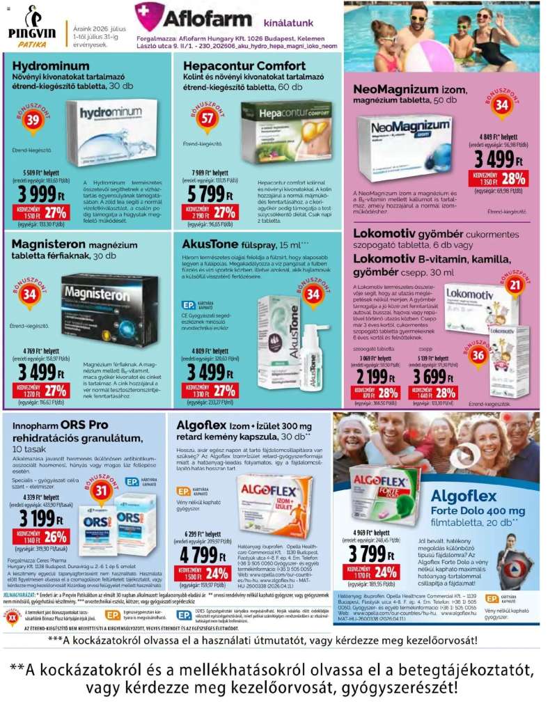 Pingvin Patika Pingvin Patika Árhírek Extra 3 oldal