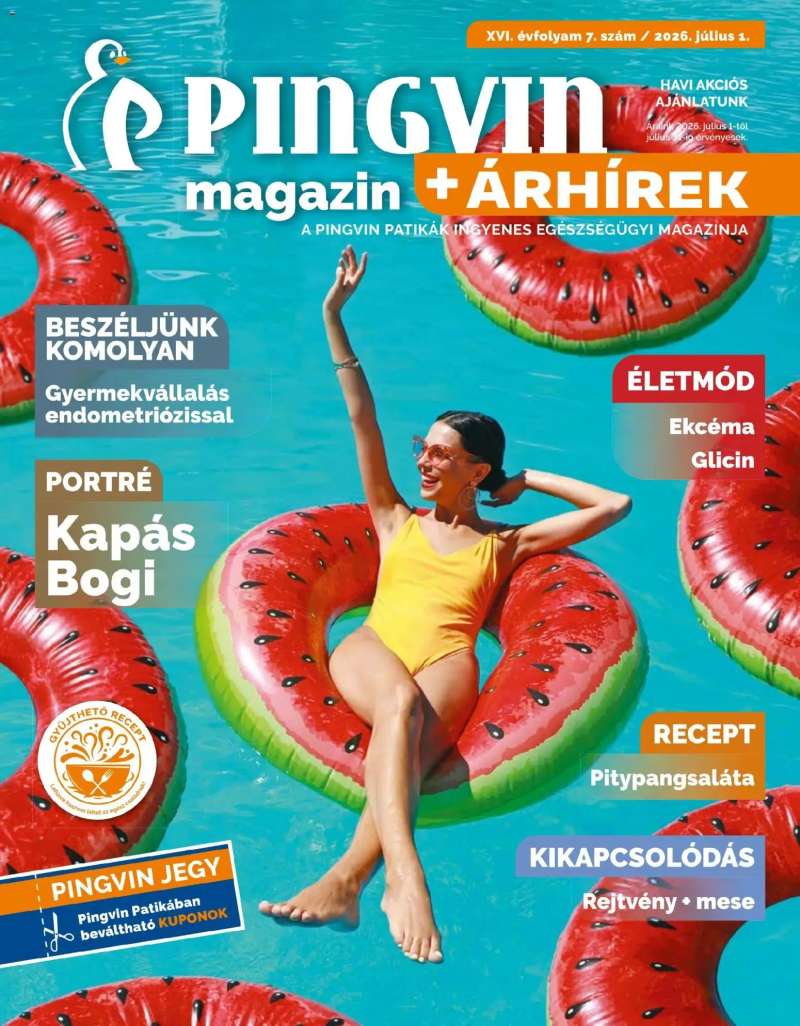 Pingvin Patika Pingvin Patika Magazin 1 oldal