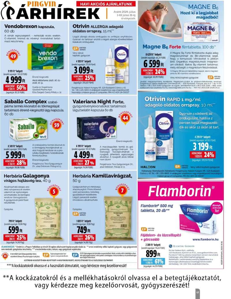 Pingvin Patika Pingvin Patika Magazin 17 oldal