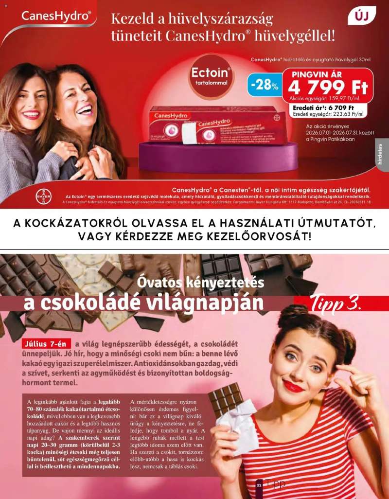 Pingvin Patika Pingvin Patika Magazin 21 oldal