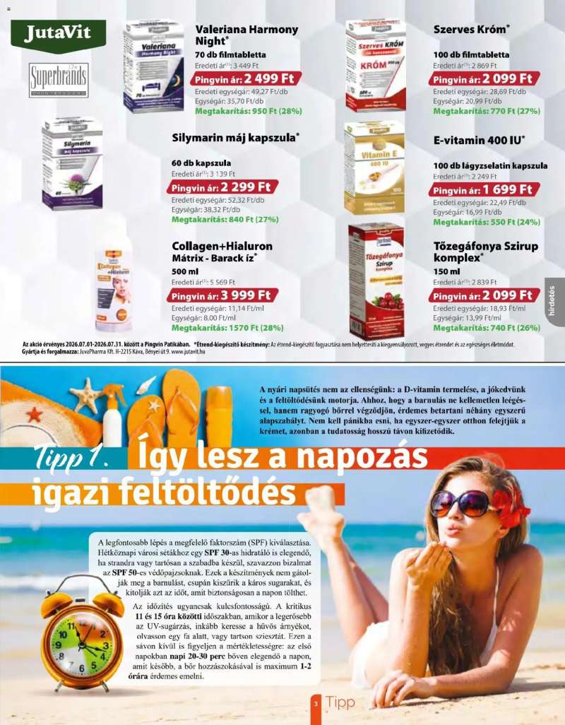 Pingvin Patika Pingvin Patika Magazin 3 oldal