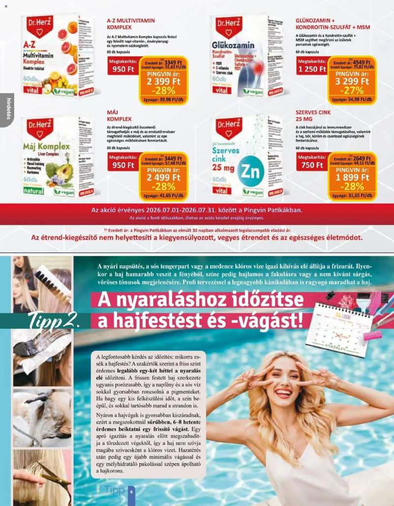 Pingvin Patika Pingvin Patika Magazin 6 oldal