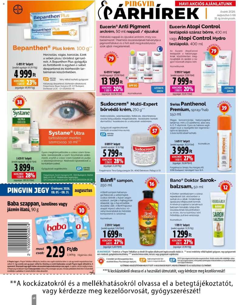 Pingvin Patika Pingvin Patika Magazin 16 oldal