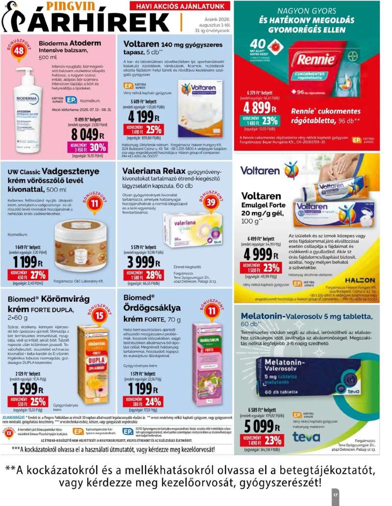 Pingvin Patika Pingvin Patika Magazin 17 oldal