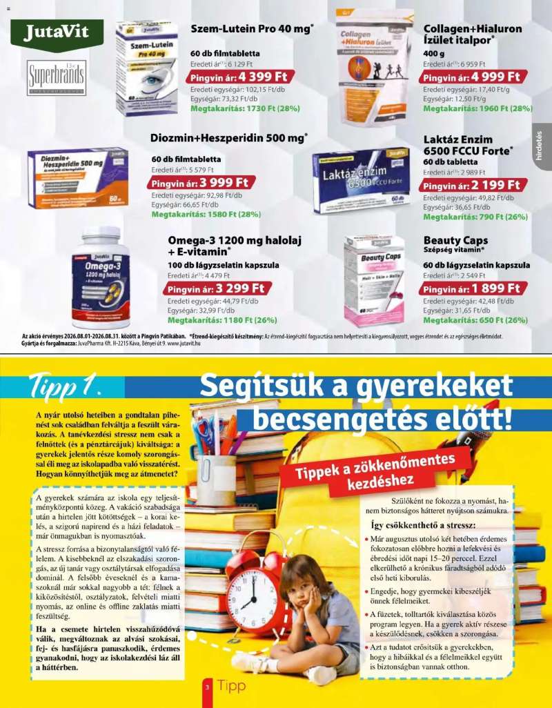 Pingvin Patika Pingvin Patika Magazin 3 oldal
