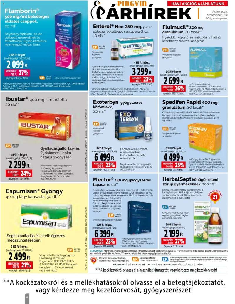 Pingvin Patika Pingvin Patika Magazin 12 oldal