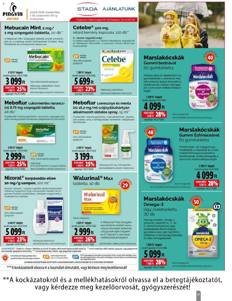 Pingvin Patika Pingvin Patika Magazin 17 oldal