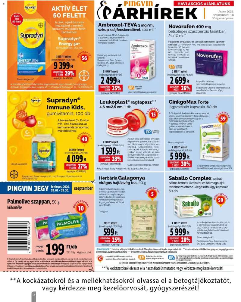 Pingvin Patika Pingvin Patika Magazin 18 oldal