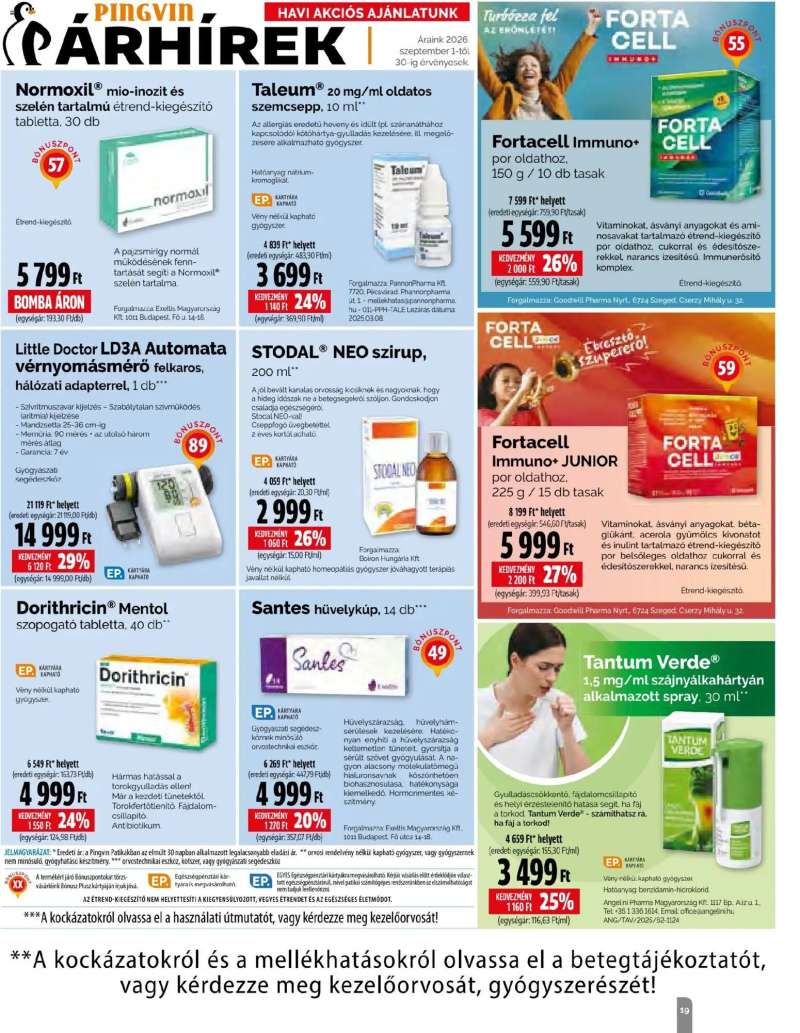 Pingvin Patika Pingvin Patika Magazin 19 oldal