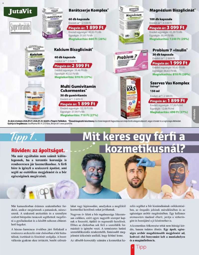 Pingvin Patika Pingvin Patika Magazin 3 oldal
