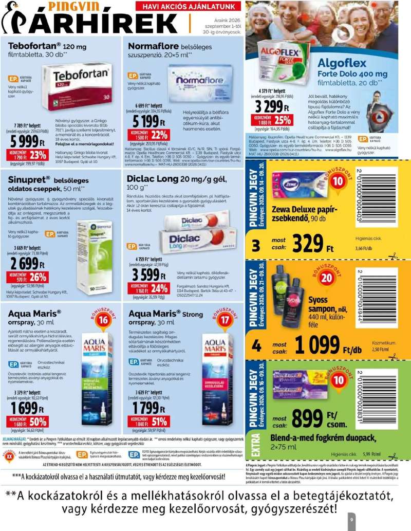 Pingvin Patika Pingvin Patika Magazin 9 oldal