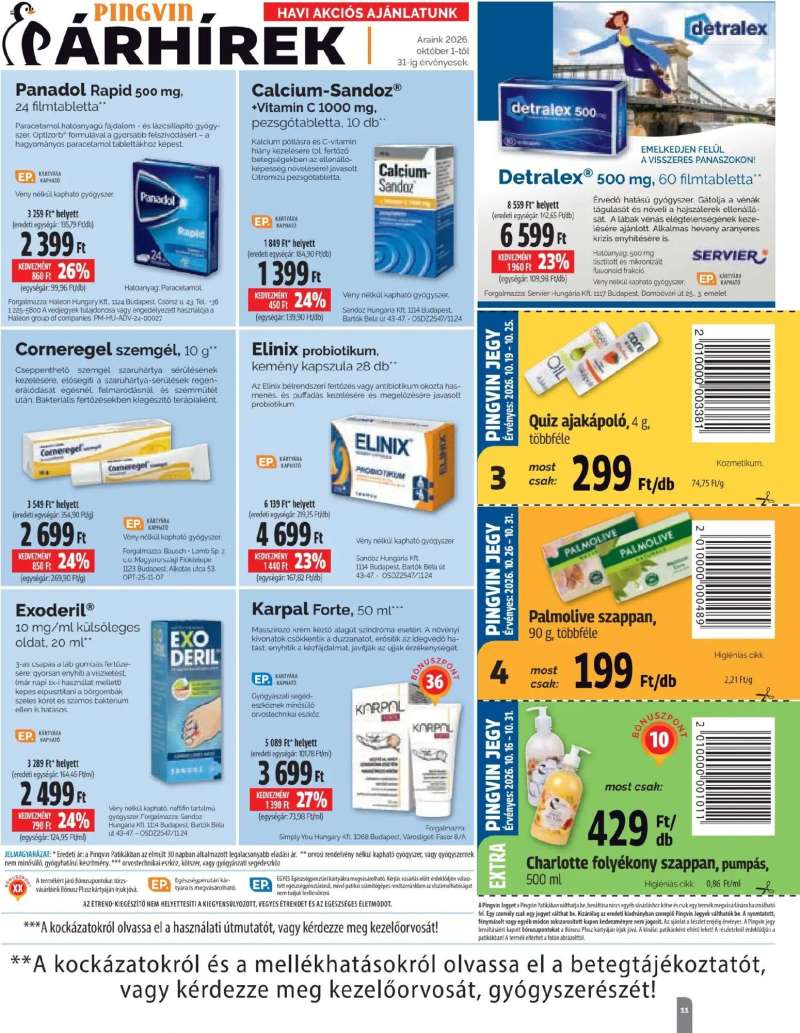 Pingvin Patika Pingvin Patika Magazin 11 oldal