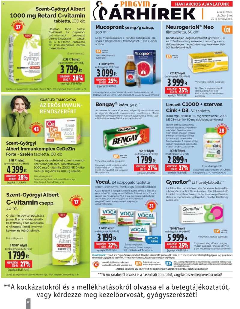 Pingvin Patika Pingvin Patika Magazin 12 oldal