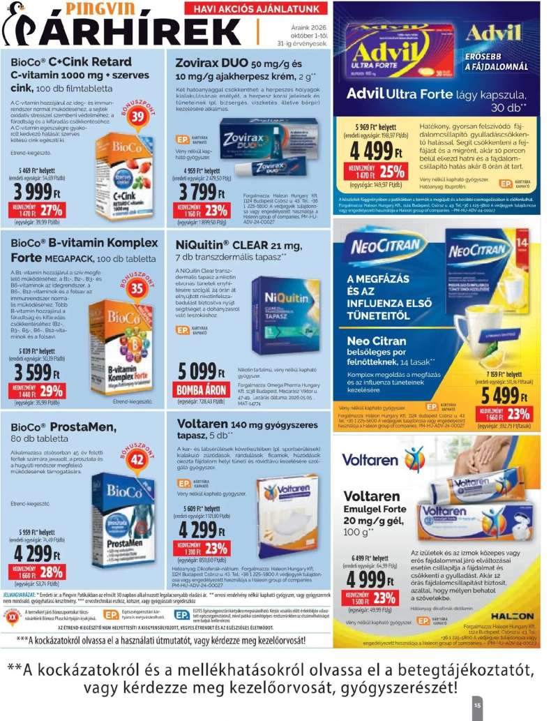 Pingvin Patika Pingvin Patika Magazin 15 oldal