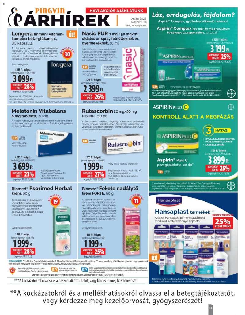 Pingvin Patika Pingvin Patika Magazin 17 oldal