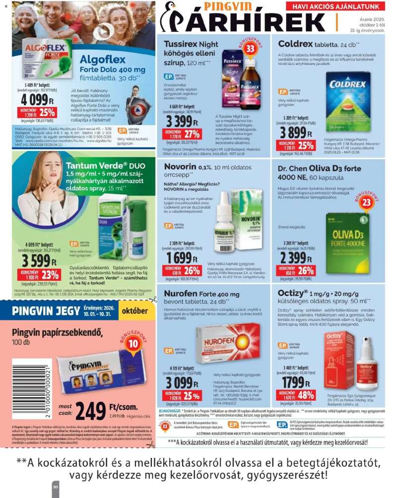 Pingvin Patika Pingvin Patika Magazin 20 oldal