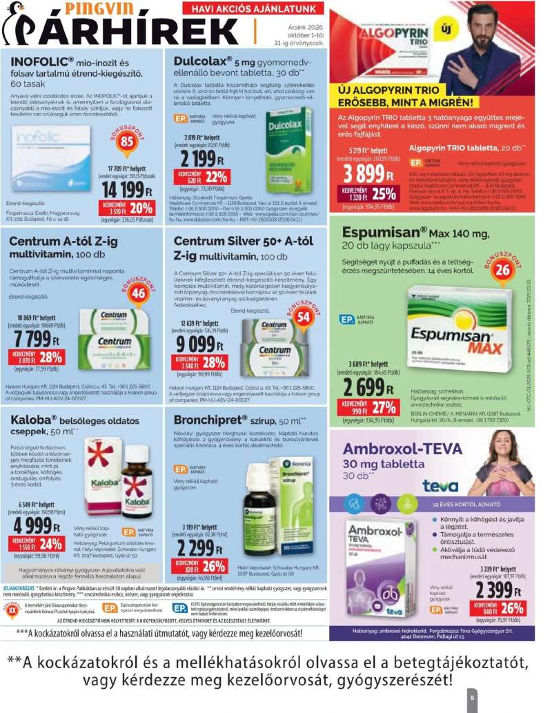 Pingvin Patika Pingvin Patika Magazin 9 oldal