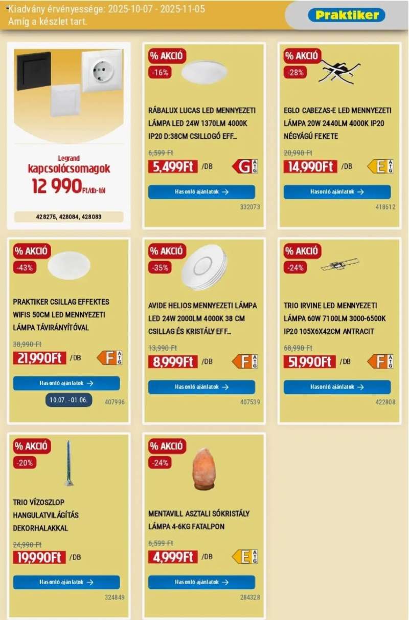 Praktiker Akciós újság Praktiker 19 oldal