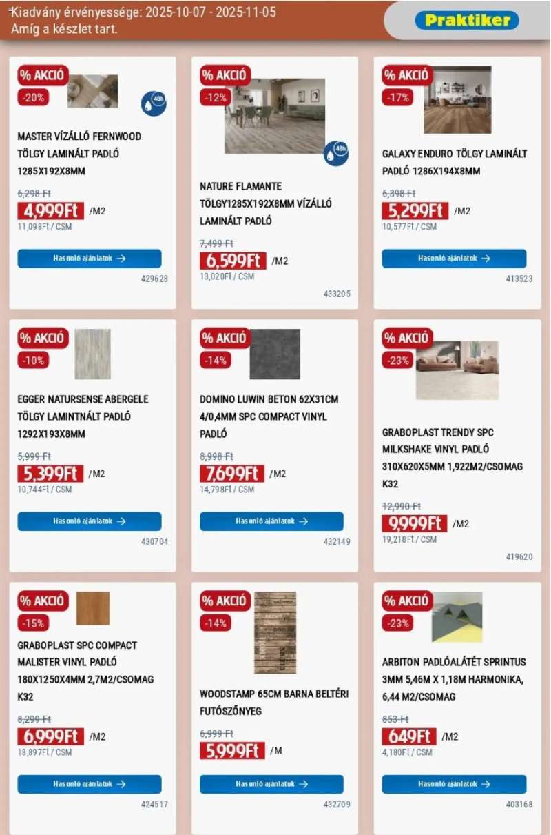 Praktiker Akciós újság Praktiker 21 oldal